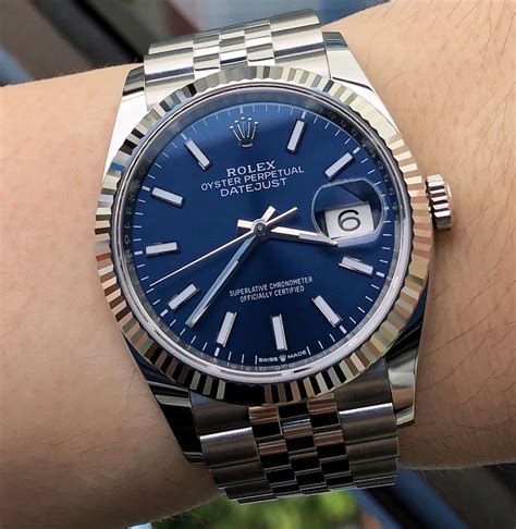 rolex datejust 36 blue roman|rolex datejust 36 diamond bezel.